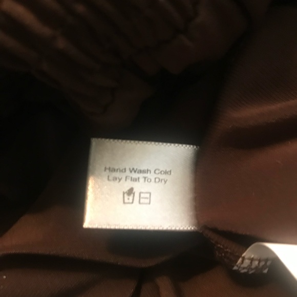 Muse Exclusively for Boston Proper Brown Long Sleeve Knit Romper. - Picture 10 of 11